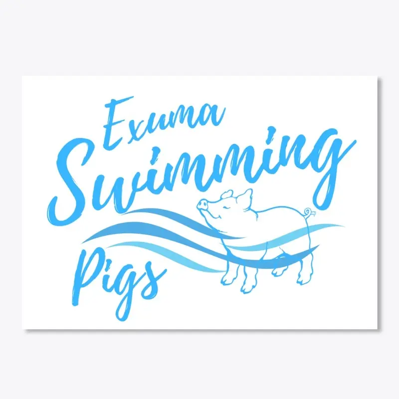 Exuma Swimming Pigs